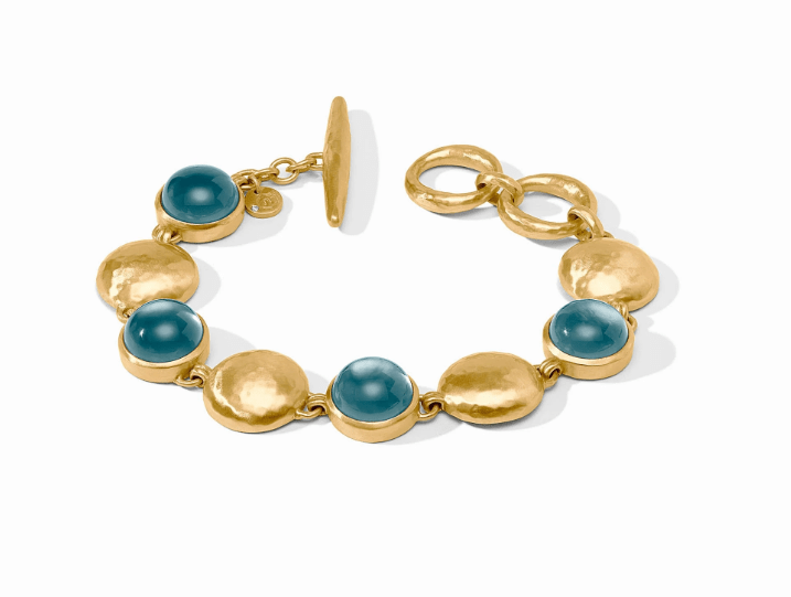 Solara Stone Bracelet - Iridescent Montana Blue - Julie Vos - Gaines Jewelers