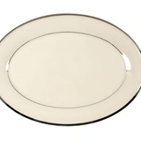 * Solitaire Oval Platter - Lenox - Gaines Jewelers