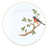 Songbird Robin Dessert Plate - Herend - Gaines Jewelers