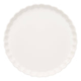 Sophistiplate - Simply Eco Compostable Bamboo Pleated Salad Plate White/8pkg - Gaines Jewelers