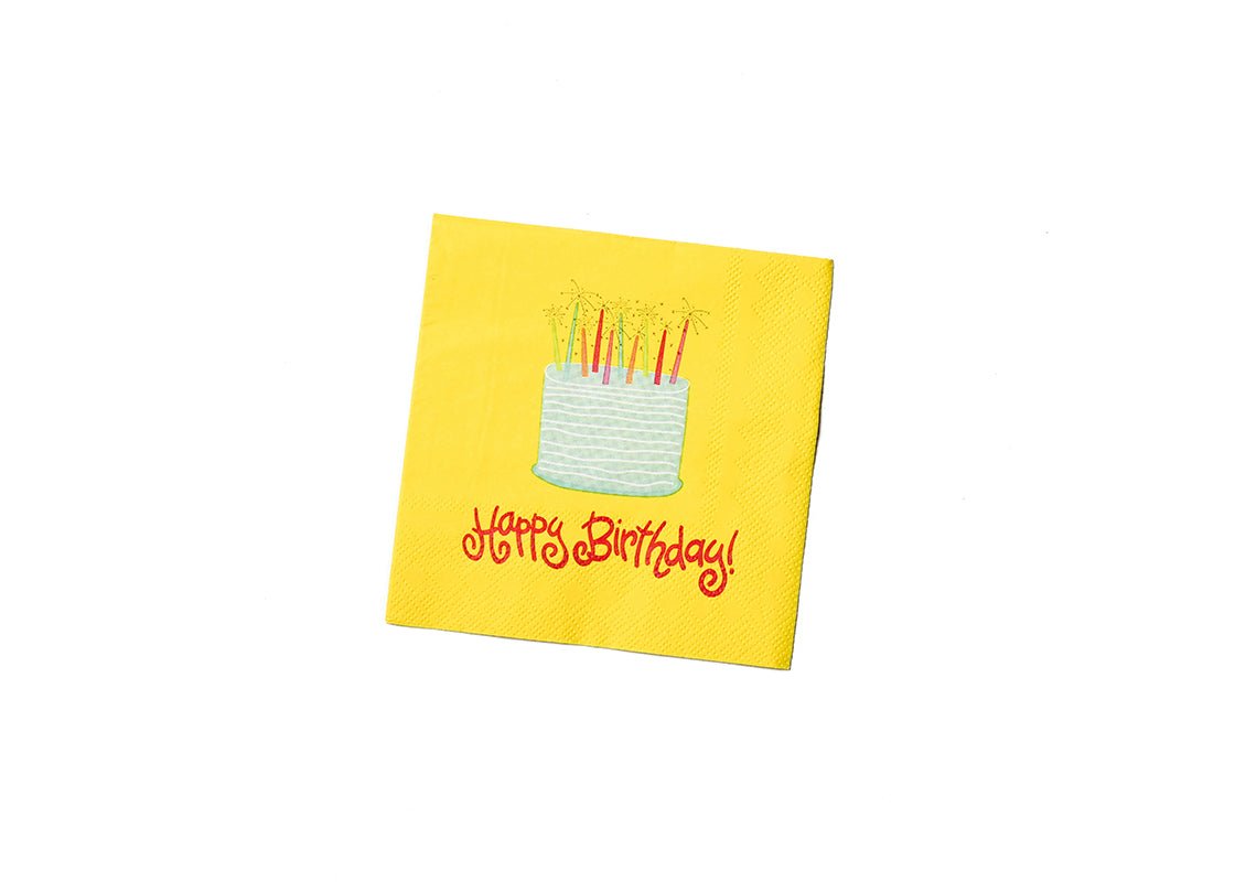 Sparkle Cake Cocktail Napkins - Set of 20 - Coton Colors - Gaines Jewelers