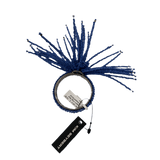 Spider Bead Burst Napkin Ring In Burst Blue - Gaines Jewelers