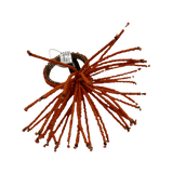 Spider Bead Burst Napkin Ring In Orange - Gaines Jewelers
