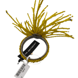 Spider Bead Burst Napkin Ring In Yellow - Gaines Jewelers