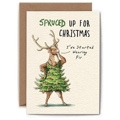 Spruced Up Card - A7 - 5" x 7" - Hester & Cook - Gaines Jewelers