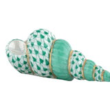 Staircase Shell in Green - Herend - Gaines Jewelers