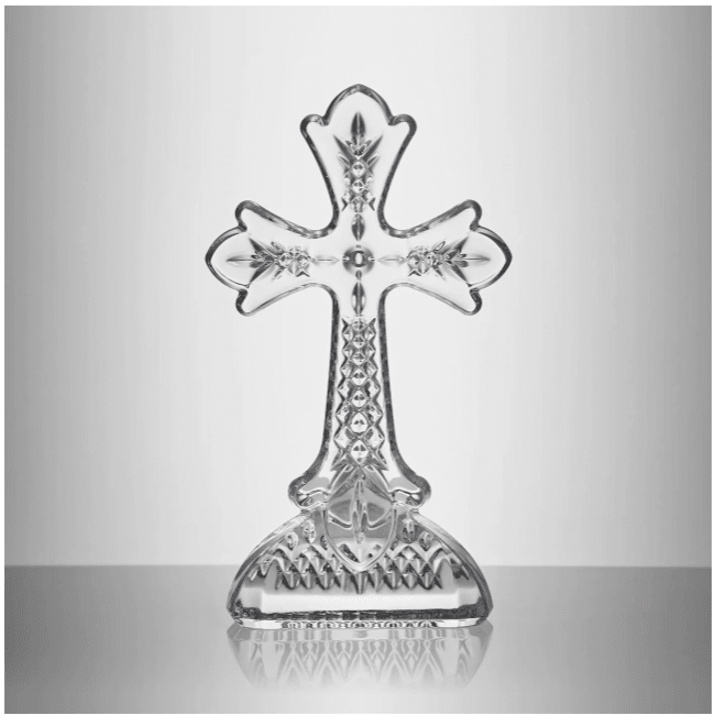 Standing Cross, 7.5" - Waterford - Gaines Jewelers