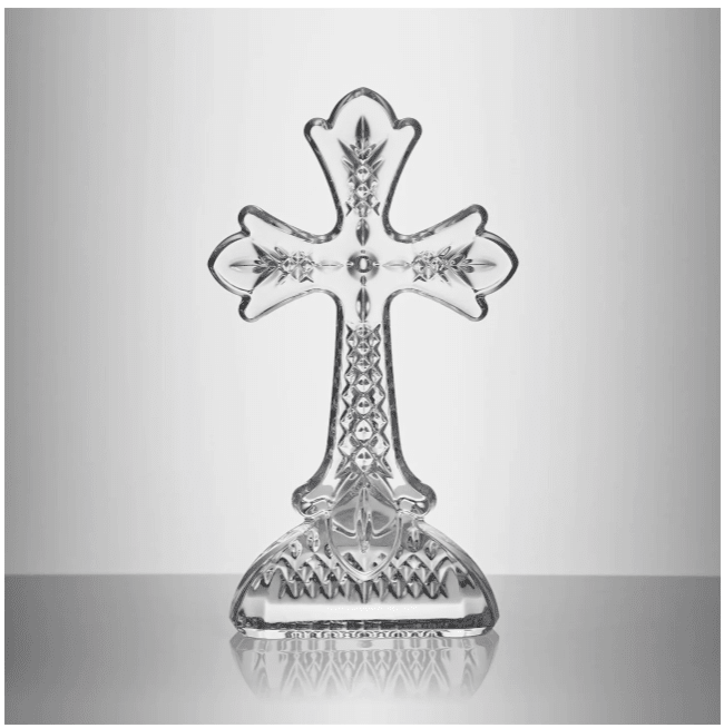 Standing Cross, 7.5" - Waterford - Gaines Jewelers