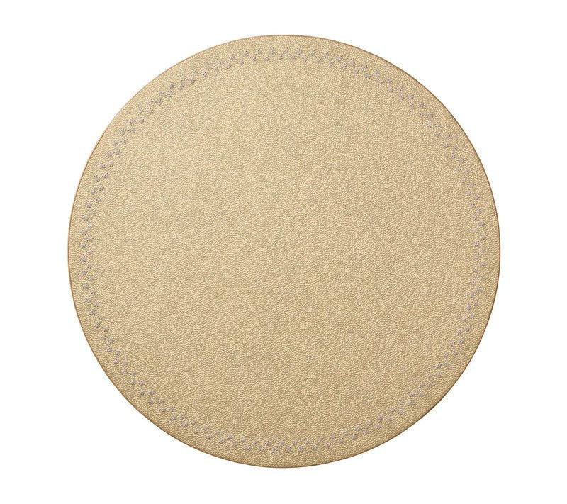 Starry Night Placemat in Gold-set of 4- Kim Seybert - Gaines Jewelers