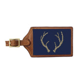 Steadfast Needlepoint Luggage Tag - Anne Neilson - Gaines Jewelers