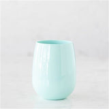 Stemless Wine 12 oz. - Seafoam - Hester & Cook - Gaines Jewelers