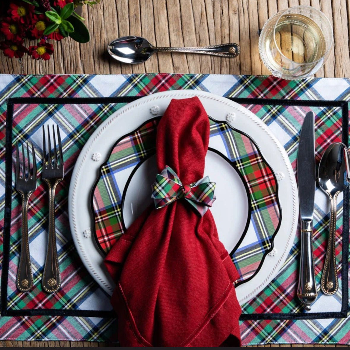 Stewart Tartan Placemat - Gaines Jewelers