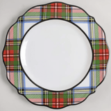 * Stewart Tartan Salad Plate - Juliska - Gaines Jewelers