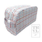 Stowaway - Toiletry Bag Classic Plaid Red - Gaines Jewelers