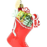 Stuffed Stocking Shaped Ornament - Coton Colors - Gaines Jewelers