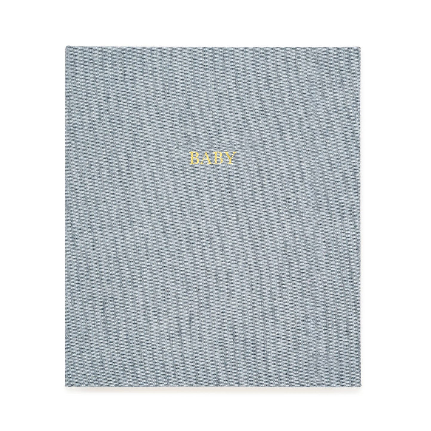 Sugar Paper - Baby Book - Chambray - Gaines Jewelers