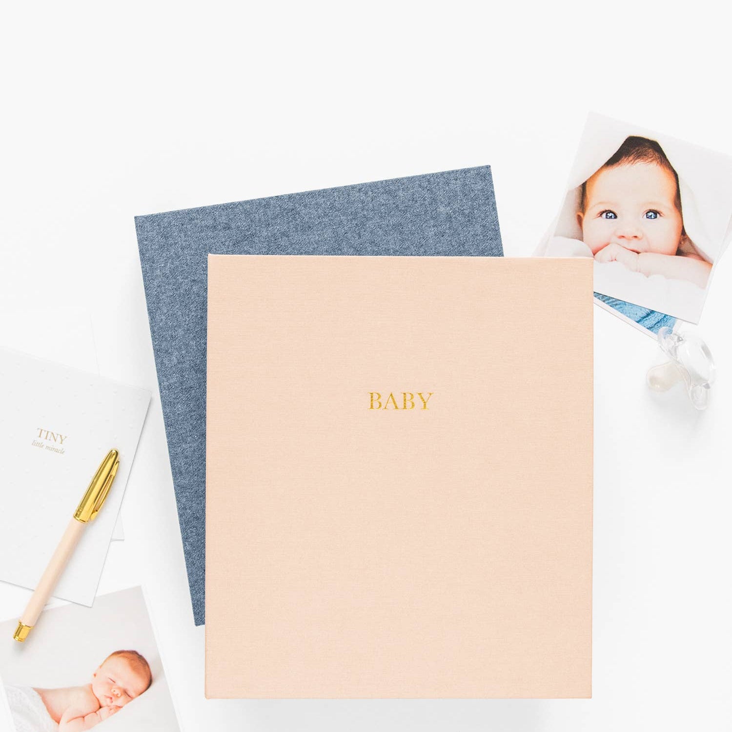 Sugar Paper - Baby Book - Pale Pink - Gaines Jewelers