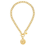 Susan Shaw - Blue Willow Toggle Necklace - Gaines Jewelers