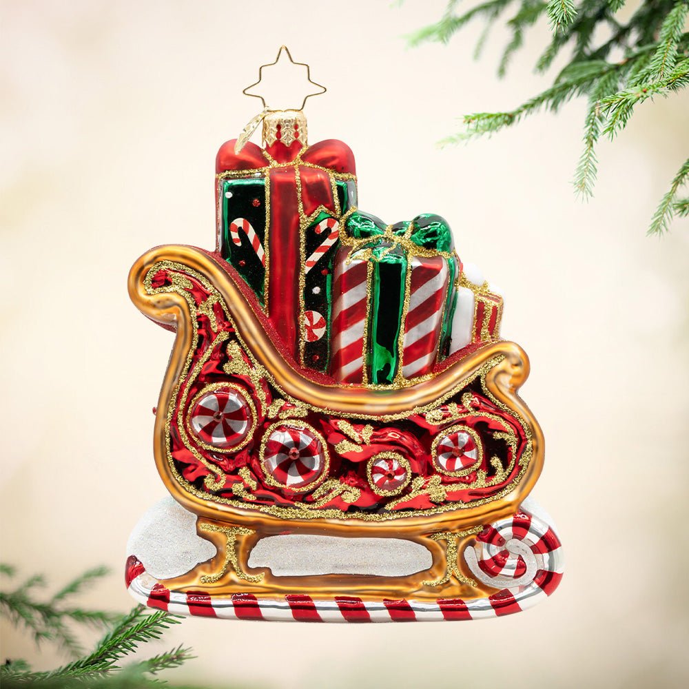 Sweetest Sleigh Ride - Christopher Radko - Gaines Jewelers