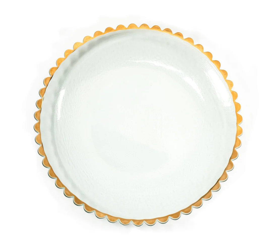 Sweetie Round Platter 14 1/2" - Annie Glass - Gaines Jewelers