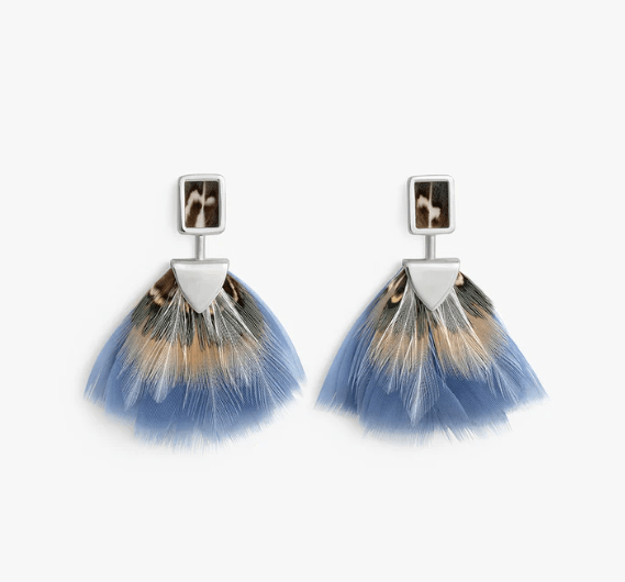 Sydney Bezel Statement Earring - Brackish - Gaines Jewelers