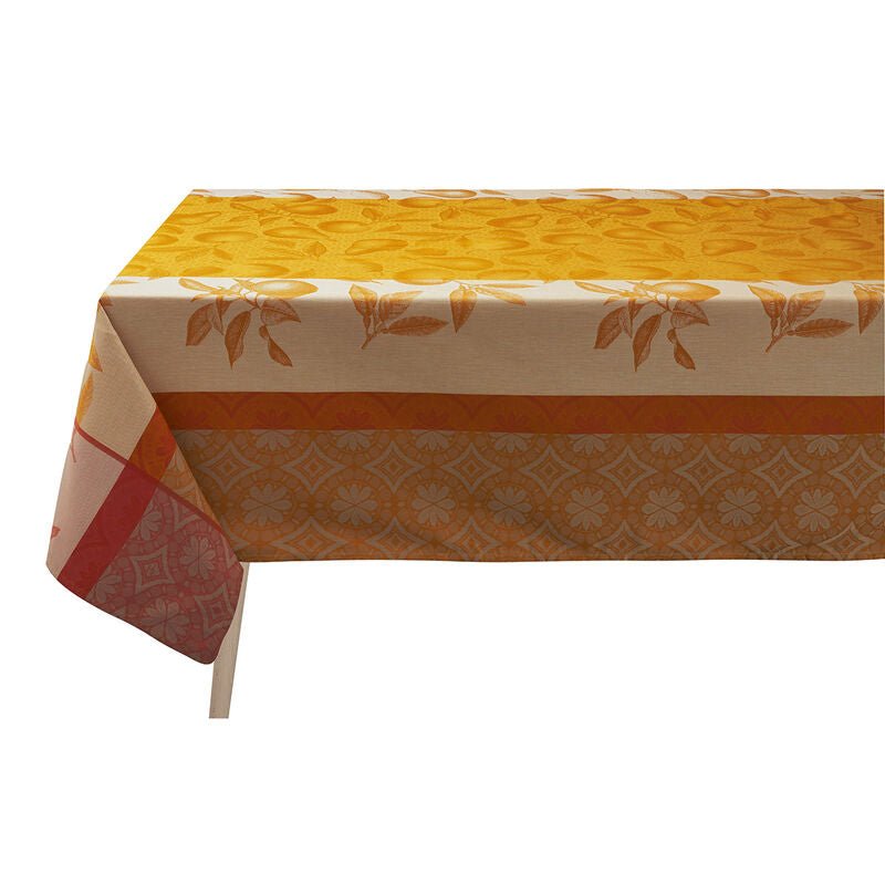 Tablecloth Arriere - Pays Orange 69"x69" - Gaines Jewelers