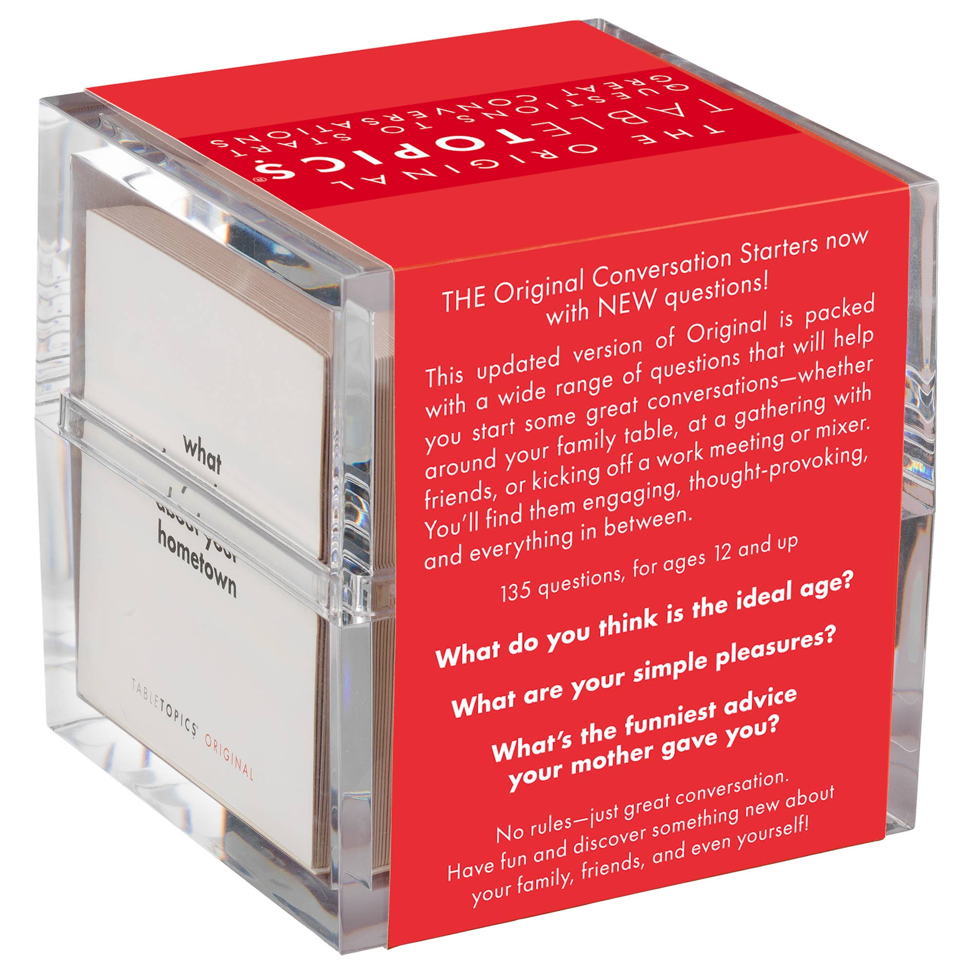 TableTopics - TABLETOPICS THE ORIGINAL Conversation Starters - Gaines Jewelers