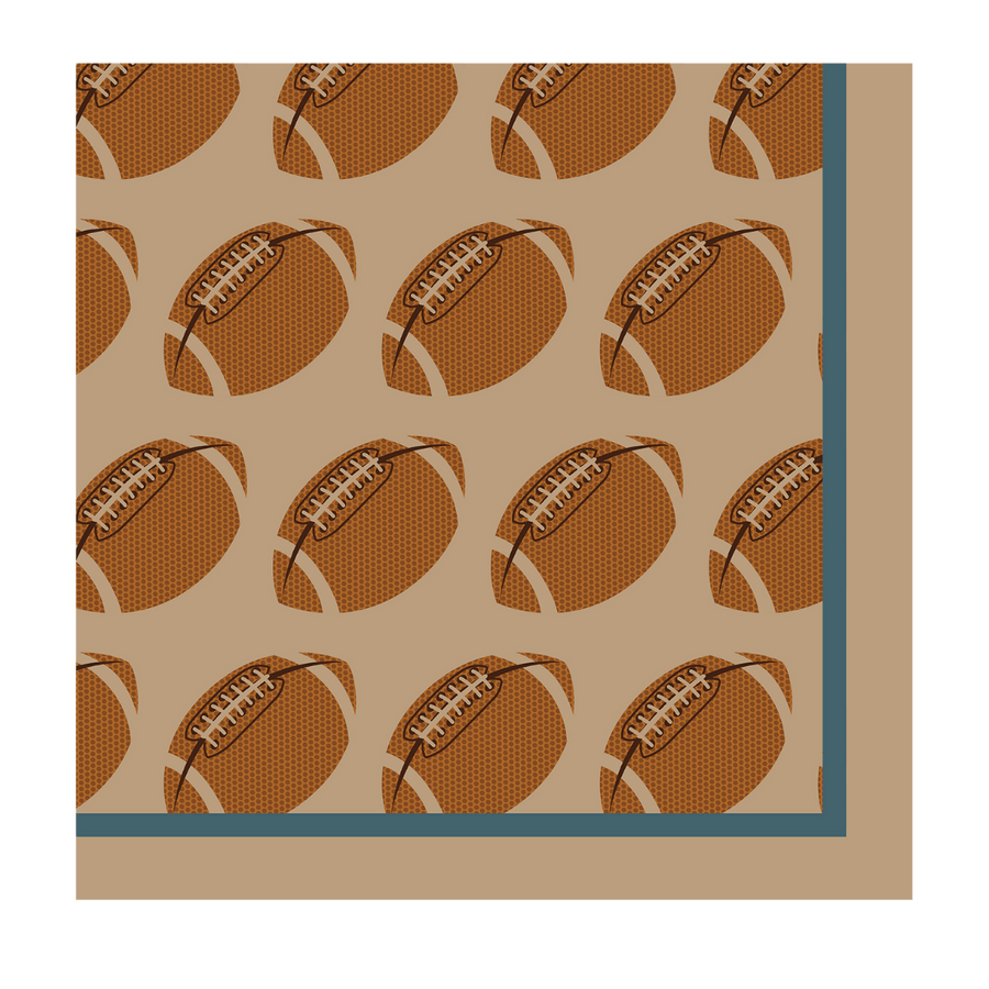 Tailgate Football Cocktail Napkins - 20pk - Sophistiplate - Gaines Jewelers