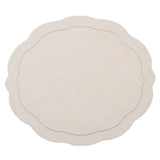 Tailored Placemat - Ivory - Kim Seybert - Gaines Jewelers