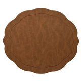 Tailored Placemats in Brown set of 4- Kim Seybert - Gaines Jewelers