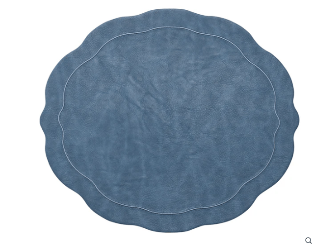 Tailored Placemats Set of 4 - Blue - Kim Seybert - Gaines Jewelers