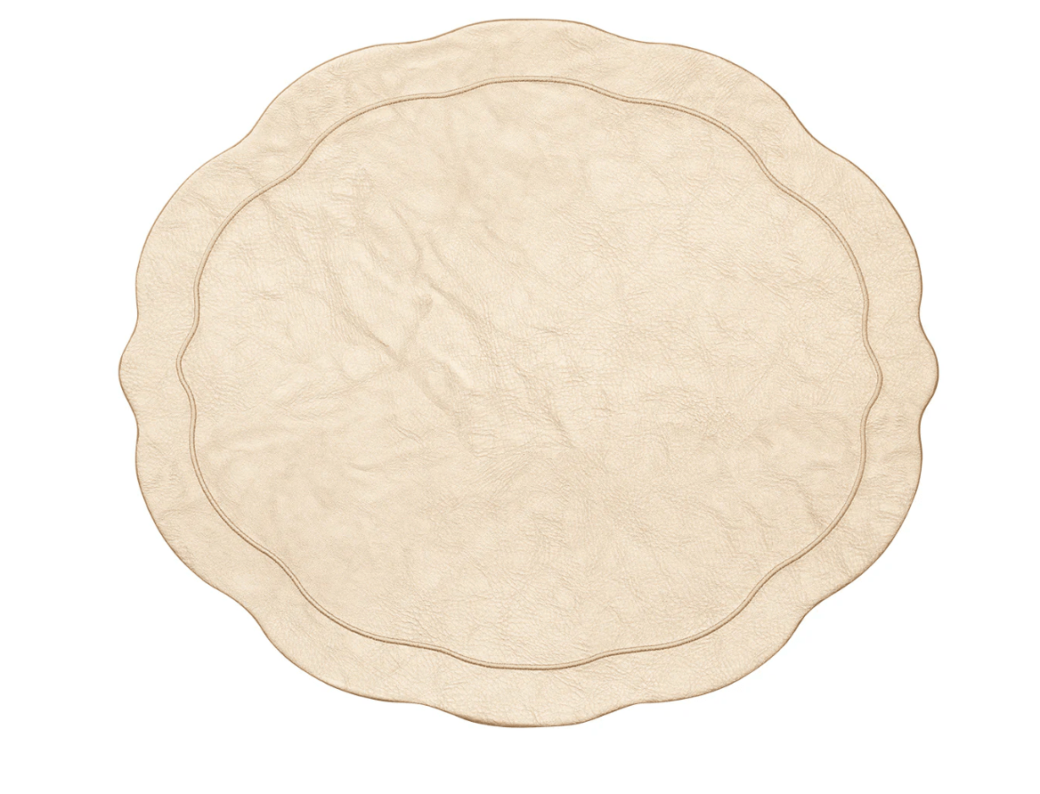 Tailored Placemats Set of 4 - Gold - Kim Seybert - Gaines Jewelers