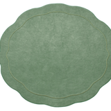 Tailored Placemats Set of 4 - Green - Kim Seybert - Gaines Jewelers