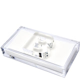 Tara Wilson Designs - INITIAL GUEST TOWEL HOLDER: GUEST NAPKIN HOLDER - WEIGHT D - Gaines Jewelers