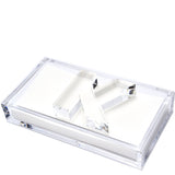 Tara Wilson Designs - INITIAL GUEST TOWEL HOLDER: GUEST NAPKIN HOLDER - WEIGHT D - Gaines Jewelers