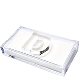 Tara Wilson Designs - INITIAL GUEST TOWEL HOLDER: GUEST NAPKIN HOLDER - WEIGHT D - Gaines Jewelers