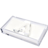 Tara Wilson Designs - INITIAL GUEST TOWEL HOLDER: GUEST NAPKIN HOLDER - WEIGHT D - Gaines Jewelers