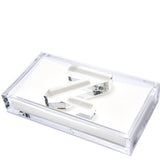 Tara Wilson Designs - INITIAL GUEST TOWEL HOLDER: GUEST NAPKIN HOLDER - WEIGHT D - Gaines Jewelers