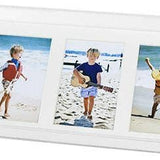 Tara Wilson Designs - PHOTO TRAY - 16" X 8" - WHITE MAT FOR THREE 5" X 7" PHOTOS: PHOTO TRAY - 16" X 8" WITH WHITE MAT FOR THREE 5" X 7" PHOTOS - Gaines Jewelers