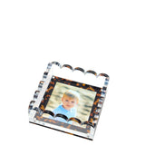 Tara Wilson Designs - SCALLOP PHOTO TRAY - SMALL - TORTOISE - Gaines Jewelers