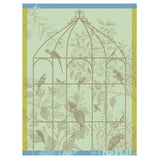 Tea towel Sonate Cotton - Green - Le Jacquard - Gaines Jewelers