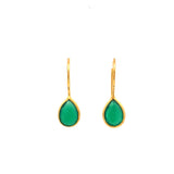 Teardrop Earrings - Gold/Green Onyx - Dean Davidson - Gaines Jewelers
