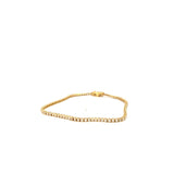 Tennis Bracelet with 91 lab diamonds=2.04ct in 14kt yellow gold by ELGD - Gaines Jewelers