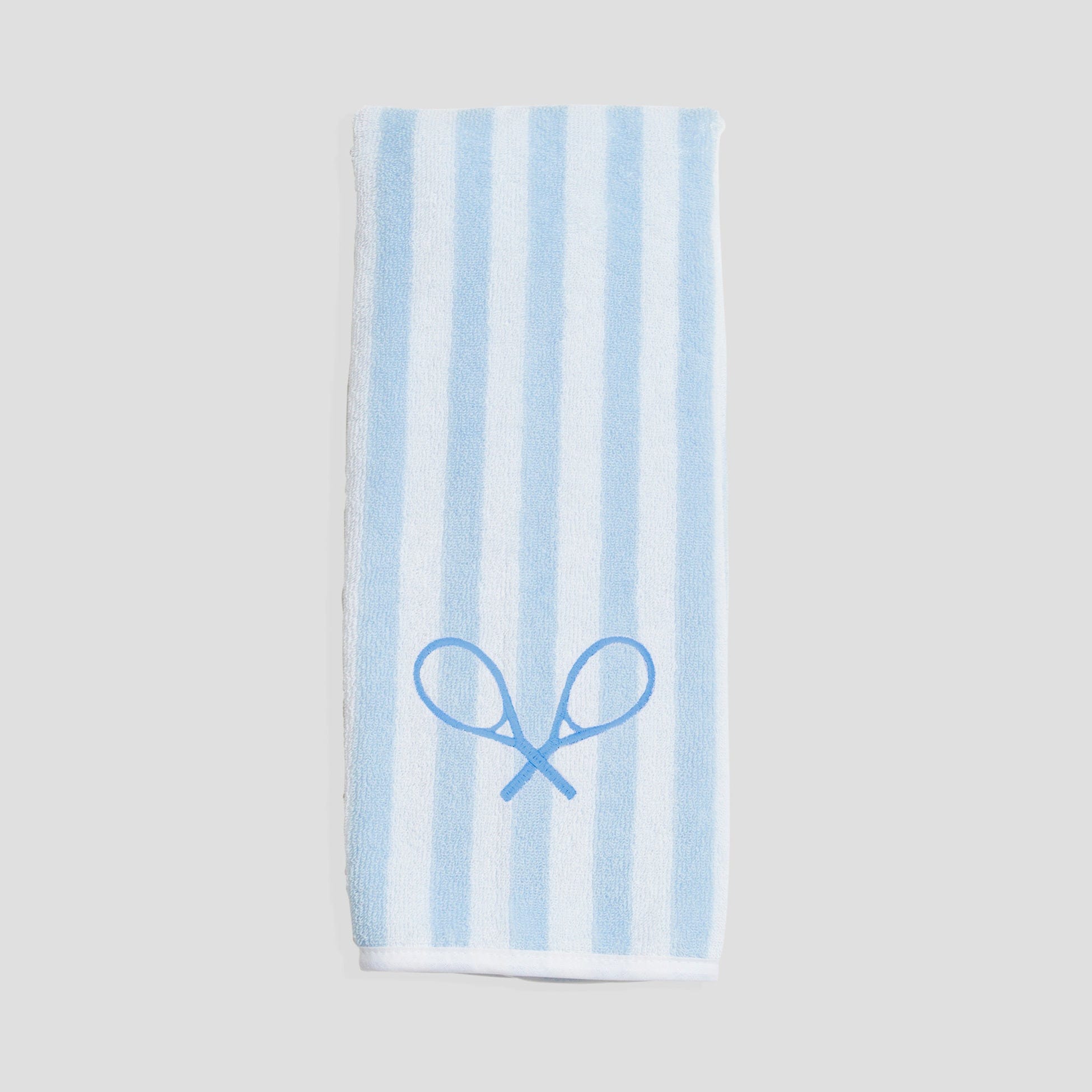 Tennis Towel - Billie Blue Rackets - Gaines Jewelers