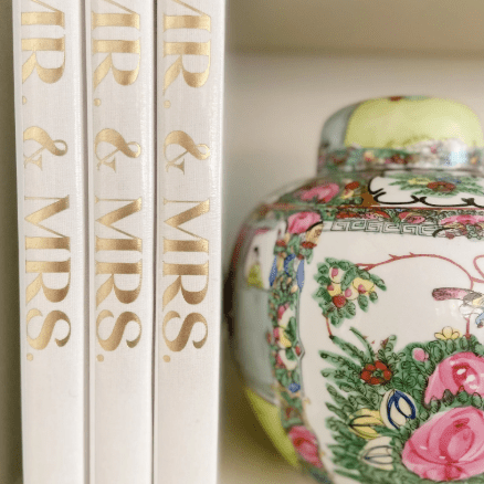 The Blank Book - Mr. & Mrs. - Snowflake - Pastel Proper - Gaines Jewelers