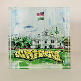 "The Clubhouse" Acrylic Block - Chelsea McShane Art - Gaines Jewelers