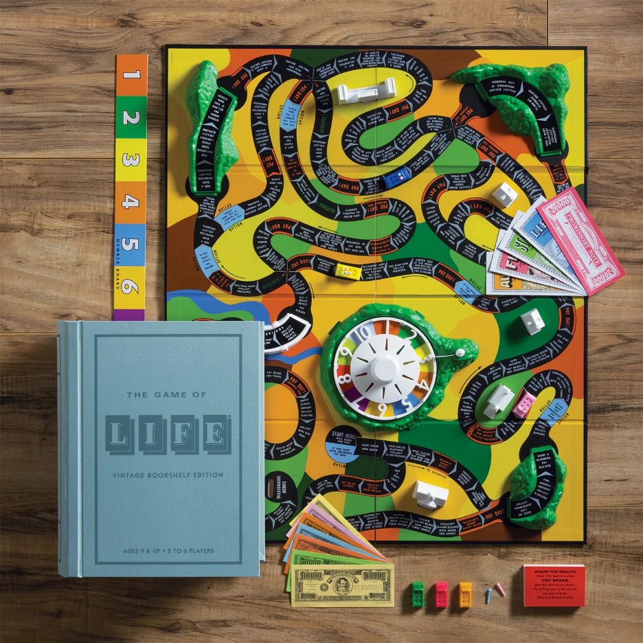 The Game of Life - Vintage Bookshelf Edition - Gaines Jewelers