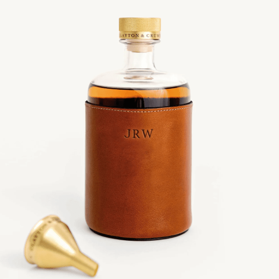 The Original Leather Decanter - Clayton & Crume - Gaines Jewelers