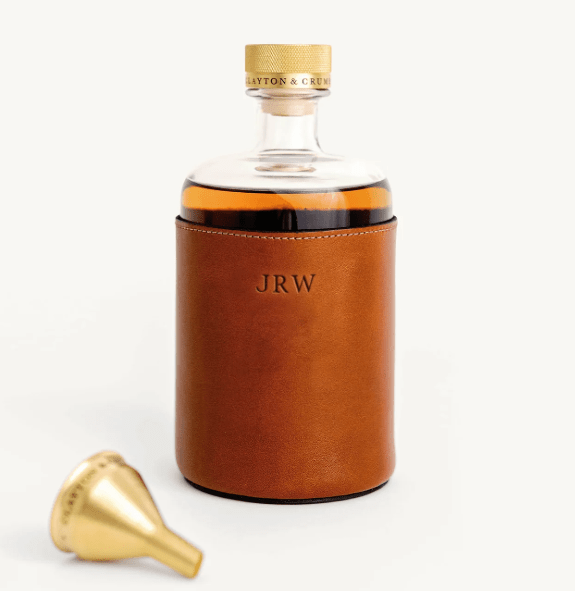 The Original Leather Decanter - Clayton & Crume - Gaines Jewelers