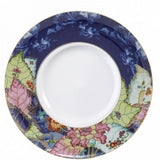 Tobacco Leaf Comtempo Service Plate - Mottahedeh - Gaines Jewelers